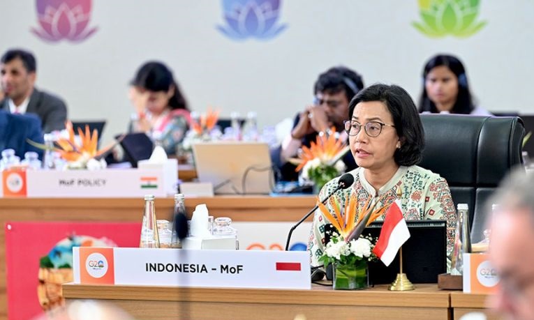 Sri Mulyani paparkan tangguhnya ekonomi RI di hadapan negara G20 Sri Mulyani paparkan tangguhnya ekonomi RI di hadapan negara G20
