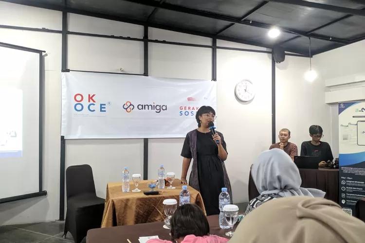 Pelaku UMKM di Bandung dapat pelatihan pencatatan keuangan dari OK OCE dan AMIGA