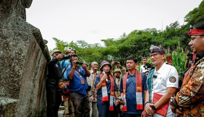 Sandiaga harap Desa Wisata Hariara Pohan berkonsep pariwisata hijau