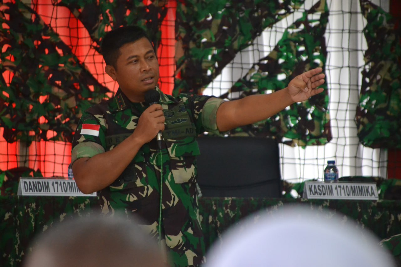 Dandim 1710/Mimika minta prajurit TNI netral di Pemilu 2024 dan fokus tangani stunting Dandim 1710/Mimika minta prajurit TNI netral di Pemilu 2024 dan fokus tangani stunting