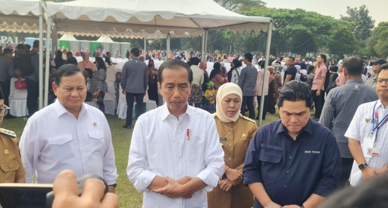 Jokowi minta Pemda perbanyak bantuan sembako antisipasi El Nino Jokowi minta Pemda perbanyak bantuan sembako antisipasi El Nino