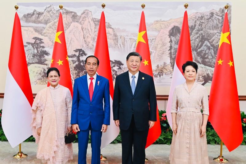 Jokowi langsung bertemu Xi Jinping setiba di Tiongkok Jokowi langsung bertemu Xi Jinping setiba di Tiongkok