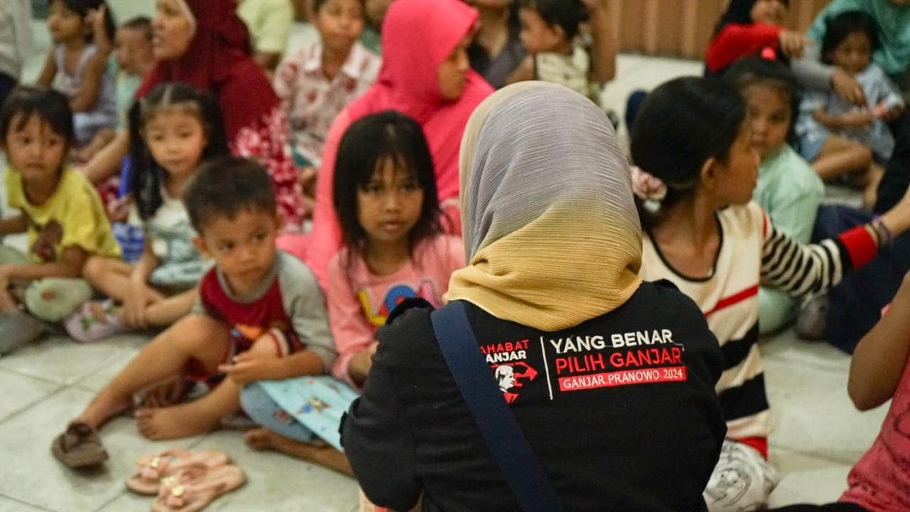 Saga bantu trauma healing korban kebakaran Tambora, Jakarta Barat