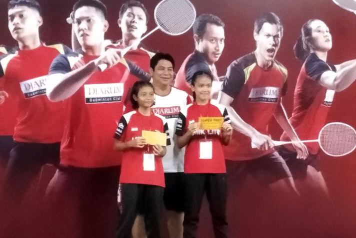 Dua pebulu tangkis asal Kudus raih super tiket audisi