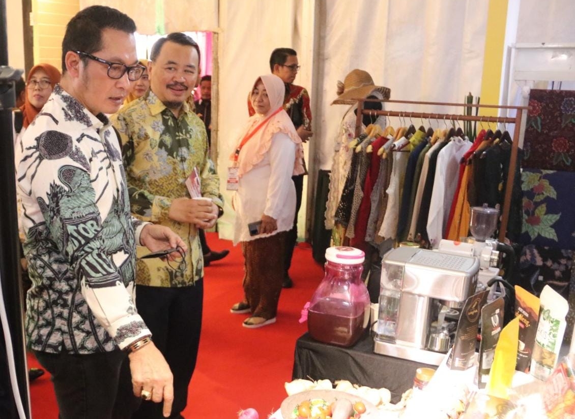 Pemkab Kudus pamerkan kopi, batik dan sirup Parijotho dalam Indonesia Maju Expo & Forum 2023
