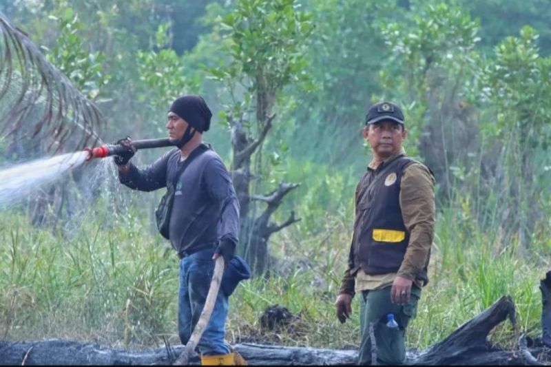 Polisi selidiki penyebab kebakaran SM Giam Siak Kecil Riau Polisi selidiki penyebab kebakaran SM Giam Siak Kecil Riau