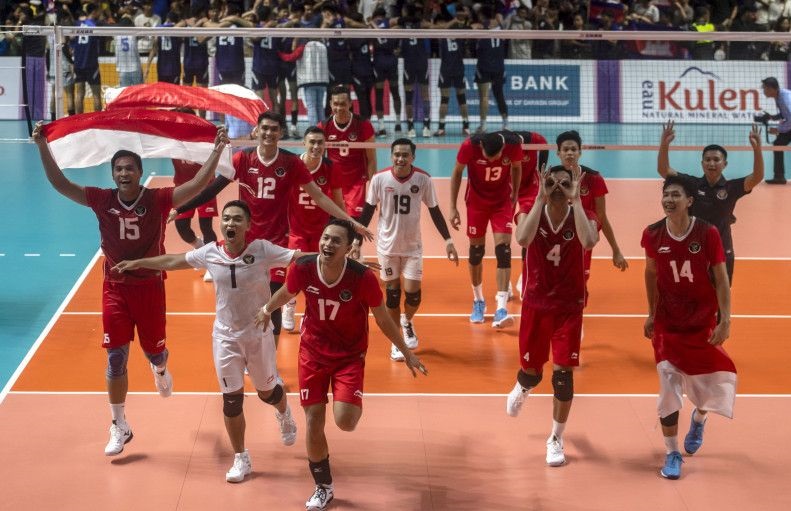 Timnas voli putra Indonesia mulai bersaing di AVC Challenge Cup 2023