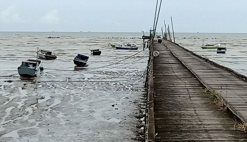 Warga di pesisir Penajam diingatkan waspada potensi gelombang tinggi Warga di pesisir Penajam diingatkan waspada potensi gelombang tinggi