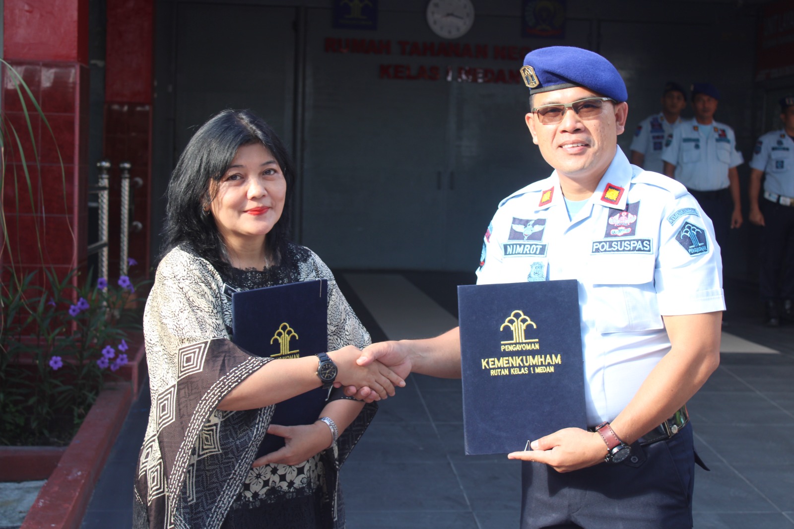 Puskesmas Helvetia - Rutan Kelas I Medan jalin kerjasama yankes warga binaan Puskesmas Helvetia - Rutan Kelas I Medan jalin kerjasama yankes warga binaan
