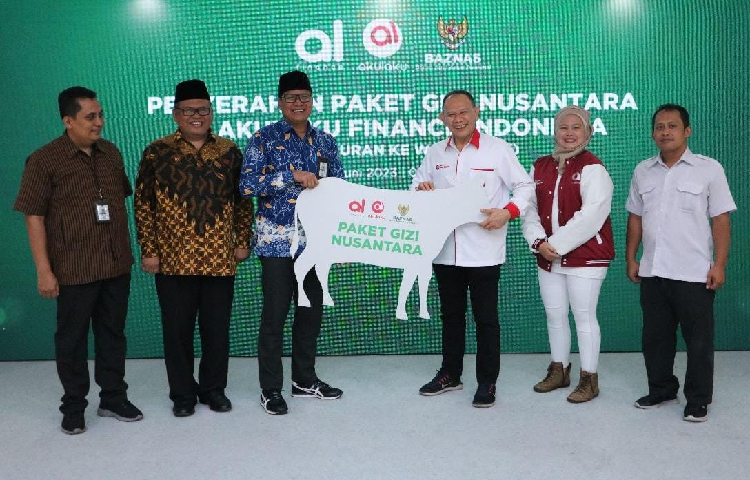 Sambut Idhul Adha, BAZNAS terima 750 Paket Gizi Nusantara dari Akulaku Finance Indonesia Sambut Idhul Adha, BAZNAS terima 750 Paket Gizi Nusantara dari Akulaku Finance Indonesia