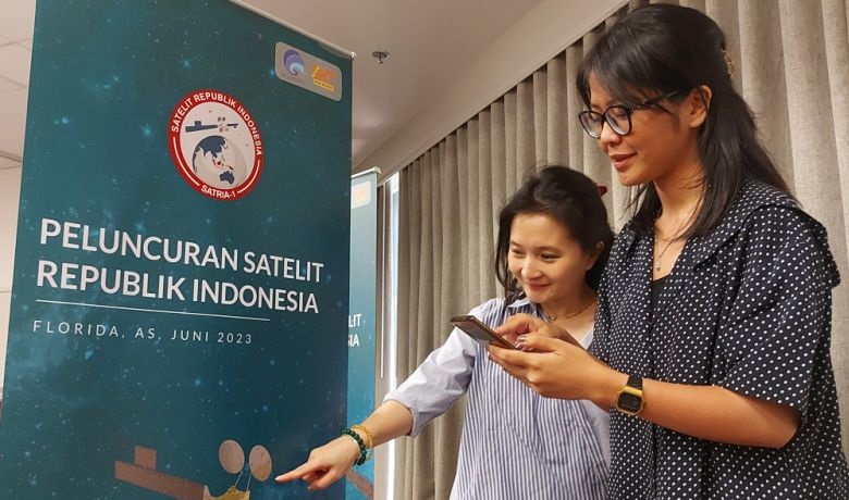 Pemerintah buat nobar peluncuran SATRIA-1 bagi warga Indonesia di AS Pemerintah buat nobar peluncuran SATRIA-1 bagi warga Indonesia di AS