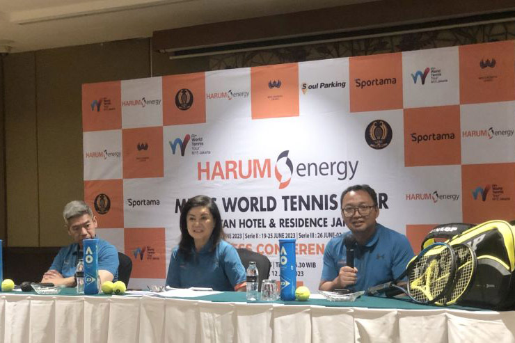 Atlet ditargetkan meraih banyak poin di tenis internasional Indonesia Atlet ditargetkan meraih banyak poin di tenis internasional Indonesia