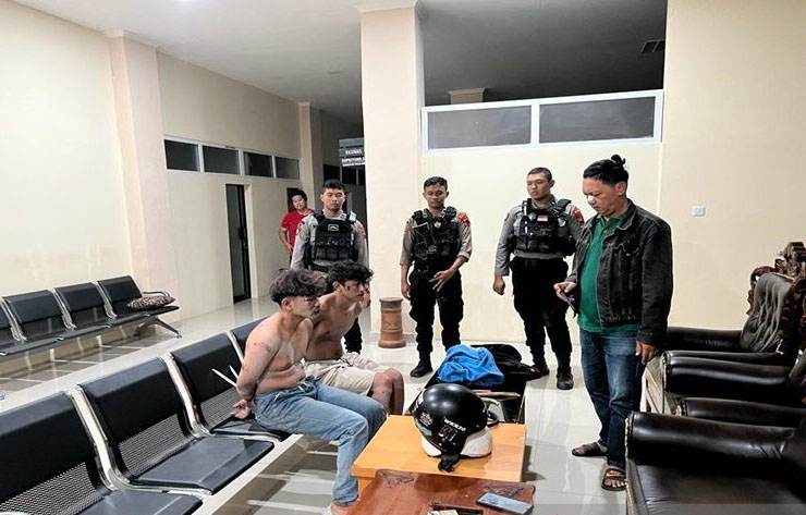 Dua pelaku kasus penganiayaan diamankan oleh polisi di Solo