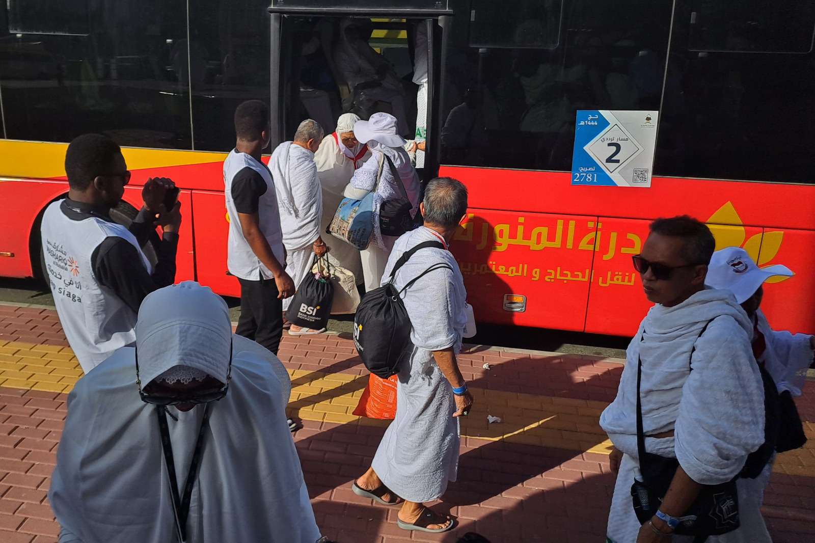Video kedatangan Jemaah Haji di Arafah Video kedatangan Jemaah Haji di Arafah