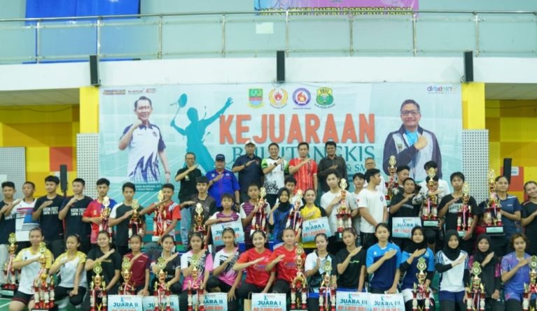 Kabupaten Bekasi dominasi kejuaraan bulu tangkis pelajar Jabodetabek