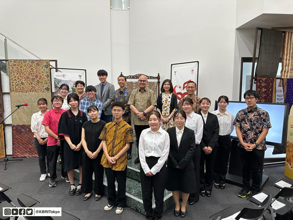Wakil Dubes RI Tokyo harap penerima beasiswa Darmasiswa jadi Duta Indonesia di Jepang Wakil Dubes RI Tokyo harap penerima beasiswa Darmasiswa jadi Duta Indonesia di Jepang