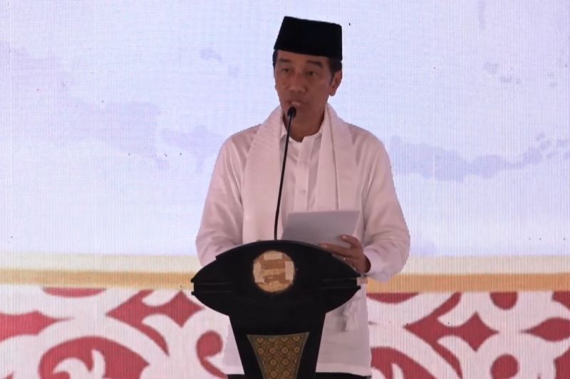 Jokowi tegaskan Pemerintah niat tulus selesaikan pelanggaran HAM berat Jokowi tegaskan Pemerintah niat tulus selesaikan pelanggaran HAM berat