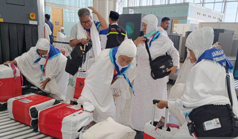 Jamaah haji gelombang dua kuota tambahan transit di Madinah satu malam Jamaah haji gelombang dua kuota tambahan transit di Madinah satu malam