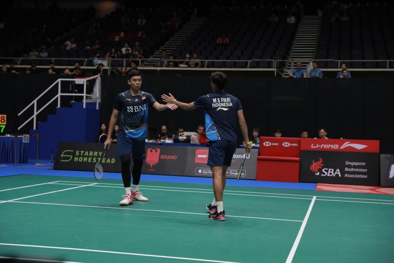 Bagas/Fikri tantang unggulan ketiga di babak kedua Singapore Open 2023 Bagas/Fikri tantang unggulan ketiga di babak kedua Singapore Open 2023