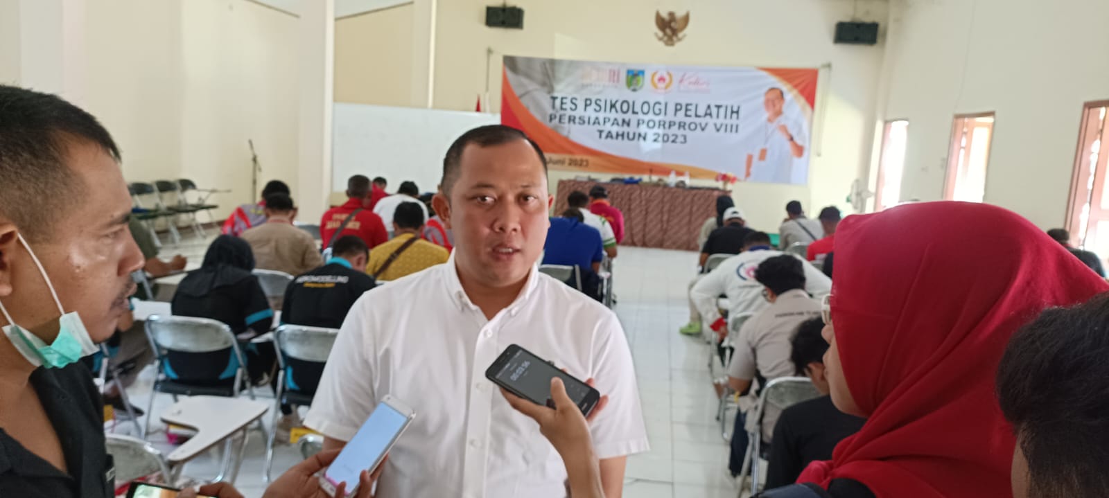 Dongkrak prestasi di Porprov, KONI Kabupaten Kediri gelar test psikologis pelatih Dongkrak prestasi di Porprov, KONI Kabupaten Kediri gelar test psikologis pelatih