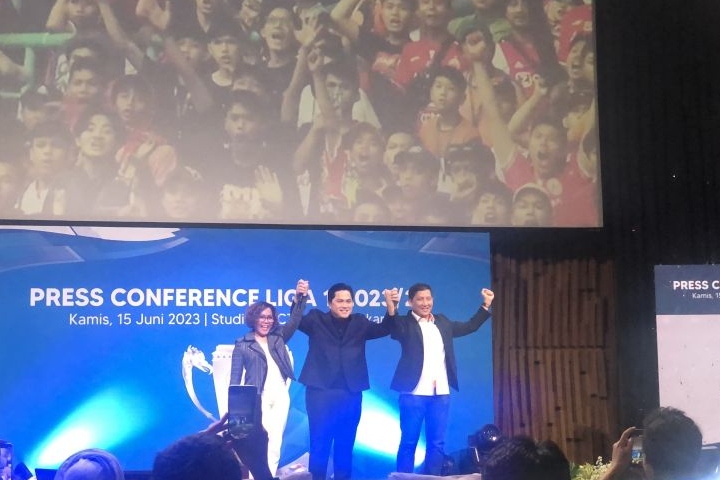 Erick Thohir sebut Liga 1 2023/2024 punya banyak terobosan baru