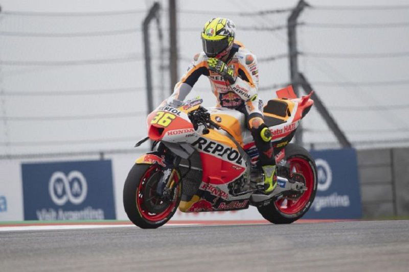 Joan Mir bakal lewatkan MotoGP Jerman karena cedera Joan Mir bakal lewatkan MotoGP Jerman karena cedera