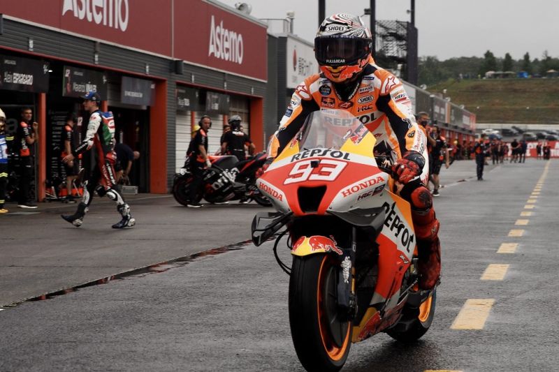 Marquez hadapi ujian berat sebagai raja di Sachsenring Marquez hadapi ujian berat sebagai raja di Sachsenring