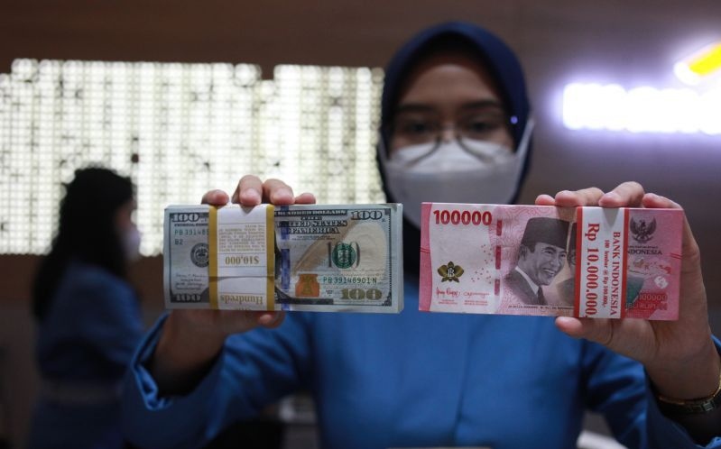 Rupiah Selasa ditutup menguat jadi Rp14.993 per dolar AS