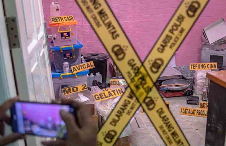 Bareskrim musnahkan barang bukti 75 kilogram sabu-sabu