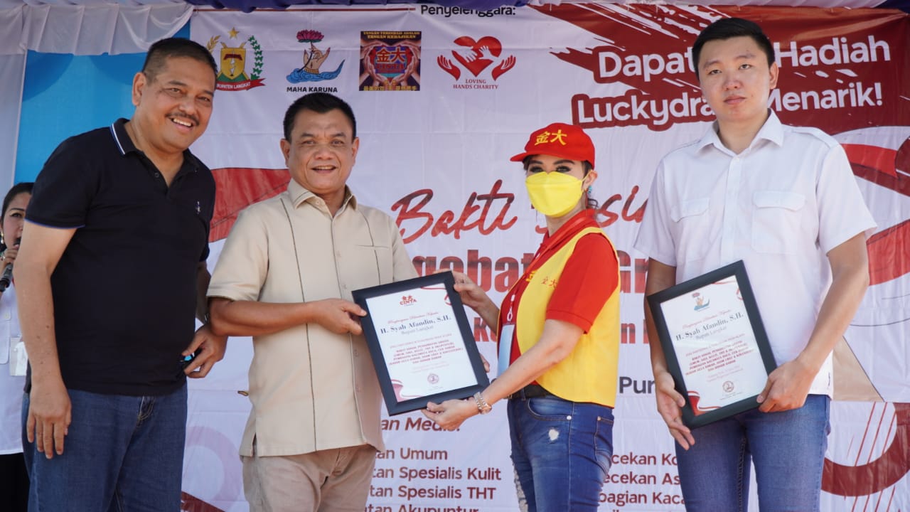 Pemkab Langkat apresiasi baksos Yayasan Mahakaruna Pemkab Langkat apresiasi baksos Yayasan Mahakaruna