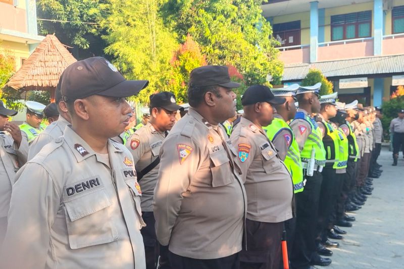 Polres Jayapura siagakan 139 personil amankan takbir Idul Adha Polres Jayapura siagakan 139 personil amankan takbir Idul Adha