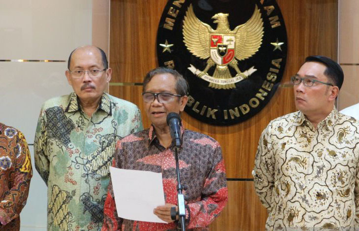 Mahfud MD sampaikan tiga tindakan untuk tangani polemik Al-Zaytun