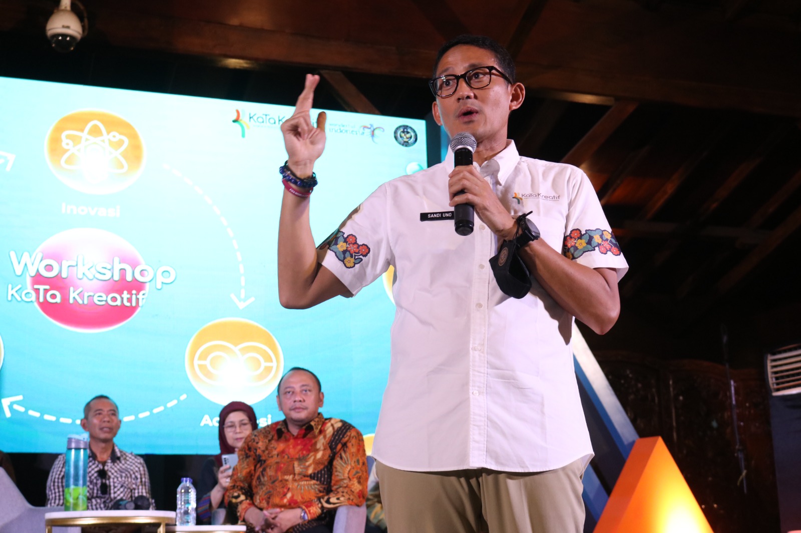 Sandiaga Uno katakan KaTa Kreatif dapat tingkatkan usaha kreatif Sandiaga Uno katakan KaTa Kreatif dapat tingkatkan usaha kreatif