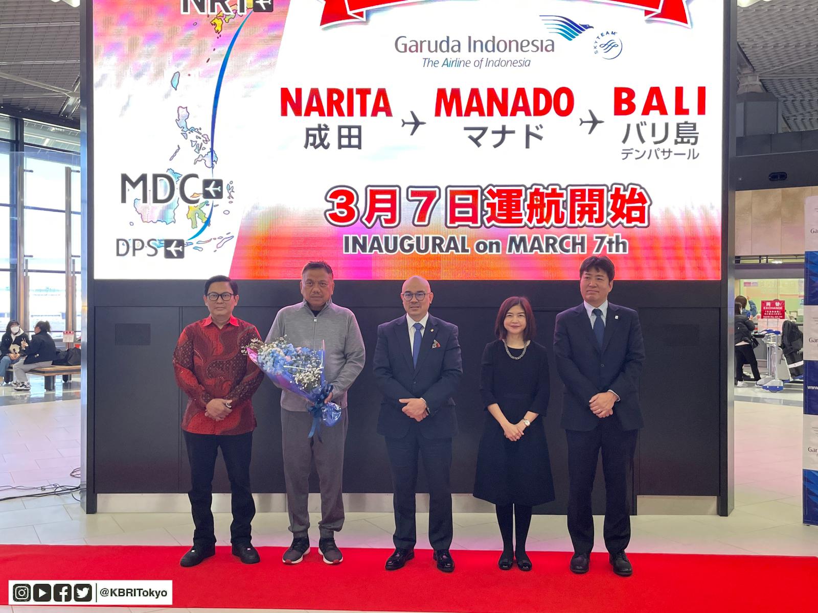 Wakil Dubes pastikan penerbangan Garuda Tokyo-Manado mudahkan arus wisatawan Jepang Wakil Dubes pastikan penerbangan Garuda Tokyo-Manado mudahkan arus wisatawan Jepang