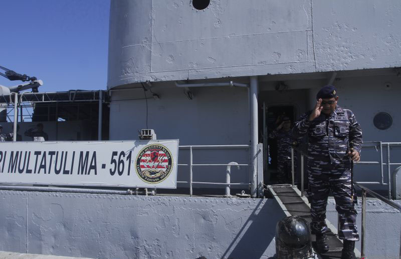 TNI AL kerahkan sejumlah KRI jaga perbatasan Indonesia dan Australia TNI AL kerahkan sejumlah KRI jaga perbatasan Indonesia dan Australia