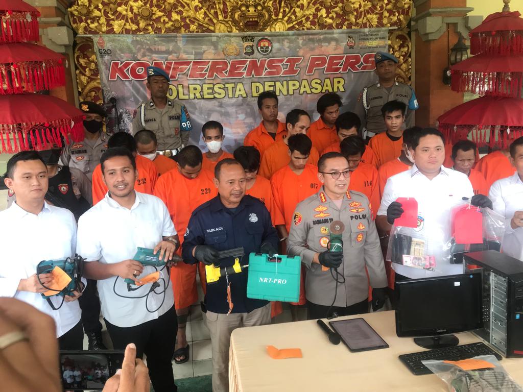 Satreskrim Polresta Denpasar tangkap 74 tersangka kasus kejahatan Satreskrim Polresta Denpasar tangkap 74 tersangka kasus kejahatan