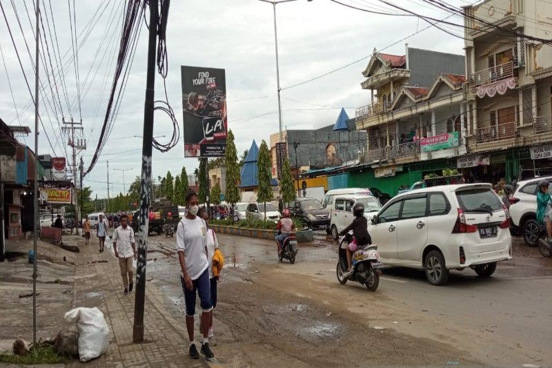 Sentani dilanda banjir pasca hujan deras