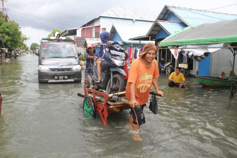 17.257 rumah terendam banjir akibat curah hujan tinggi di Banjar