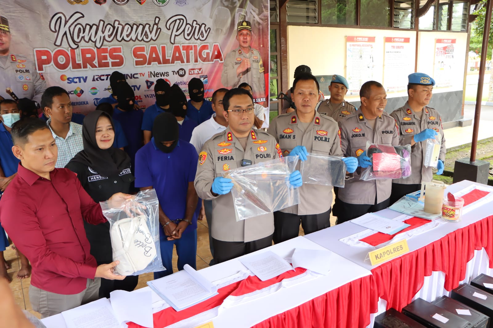 Pelaku pemerkosaan dibekuk Sat Reskrim Polres Salatiga