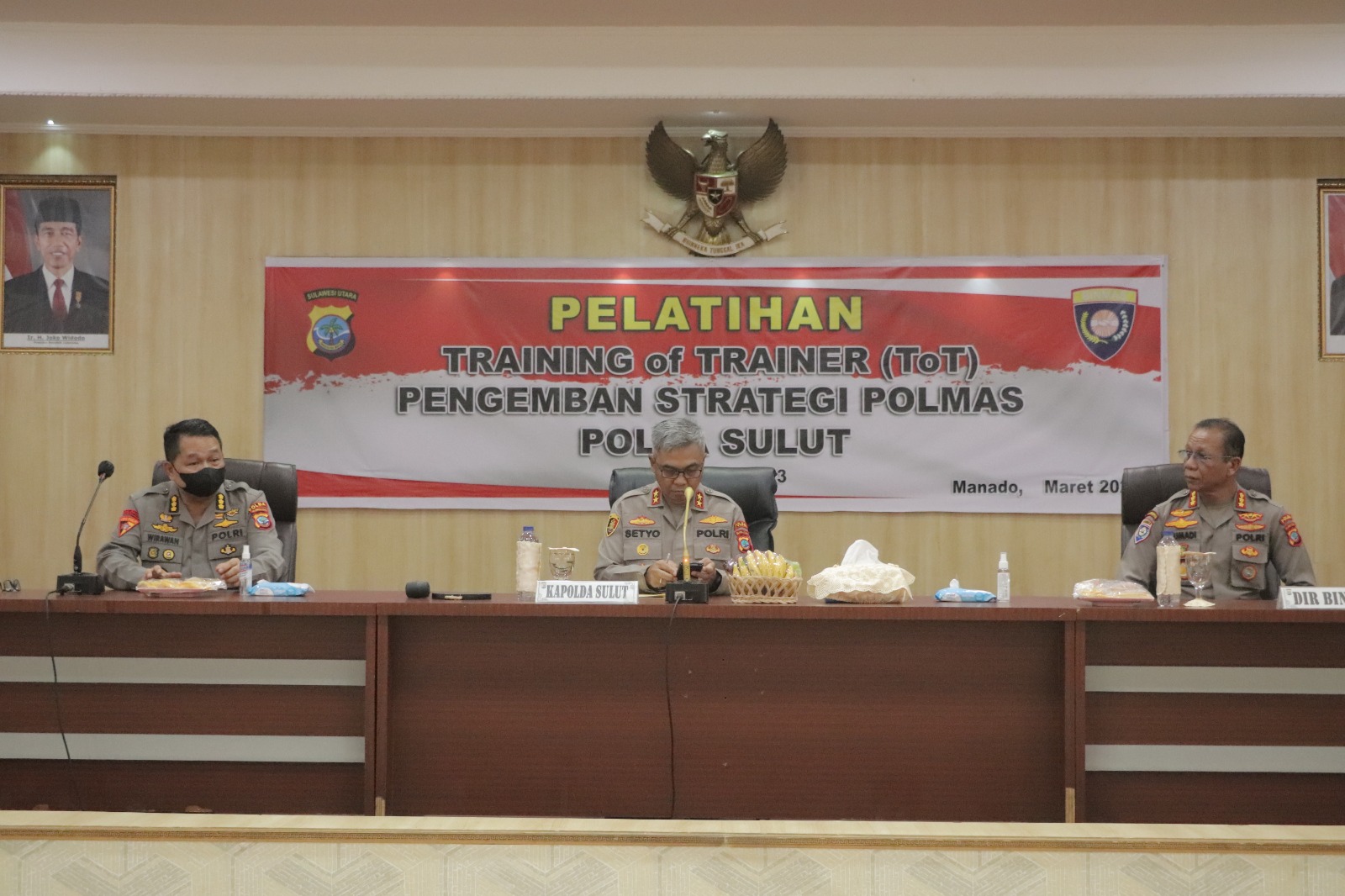 Polda Sulut terus tingkatkan strategi polmas Polda Sulut terus tingkatkan strategi polmas