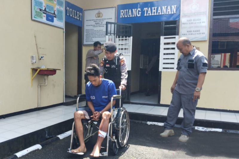 Polisi Rejang Lebong lumpuhkan pelaku begal jalan lintas