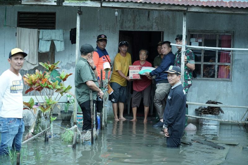 Sebanyak 63.519 jiwa terdampak banjir di Kabupaten Sambas