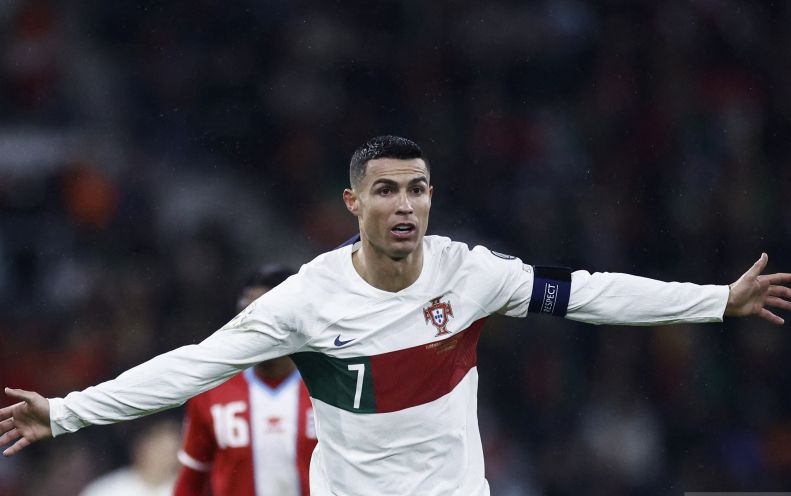 Cristiano Ronaldo cetak brace, Portugal bantai Luksemburg 6-0 Cristiano Ronaldo cetak brace, Portugal bantai Luksemburg 6-0