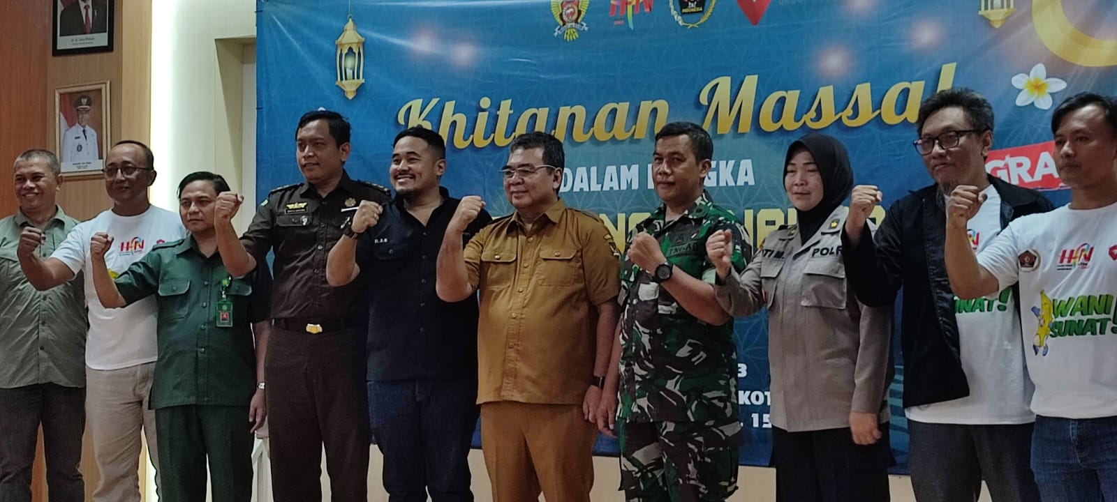 Peringati HPN 2023, PWI Jatim dan PWI Kediri gelar khitanan massal Peringati HPN 2023, PWI Jatim dan PWI Kediri gelar khitanan massal