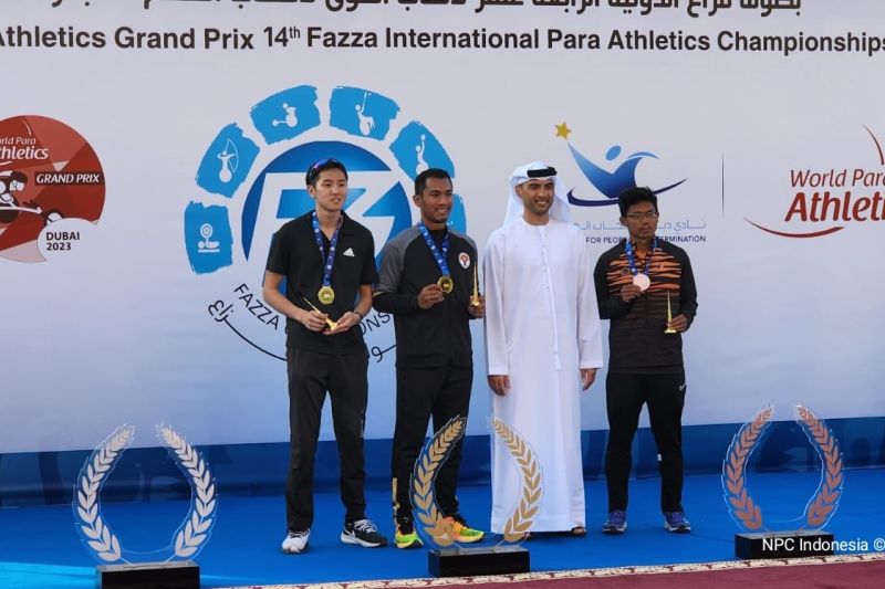Para-atletik Indonesia bawa pulang 5 emas dalam kejuaraan di Dubai Para-atletik Indonesia bawa pulang 5 emas dalam kejuaraan di Dubai