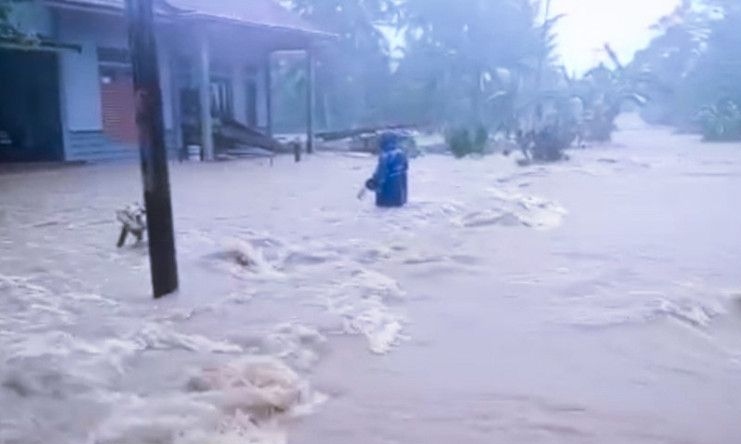 Empat desa di Natuna terendam banjir
