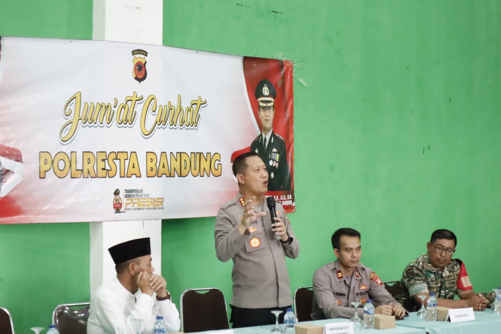 Antisipasi kenakalan remaja, Polresta Bandung gelar Jumat Curhat Antisipasi kenakalan remaja, Polresta Bandung gelar Jumat Curhat