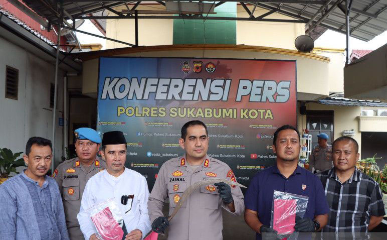 Polisi tangkap tiga remaja pelaku pembacokan pelajar di Sukabumi