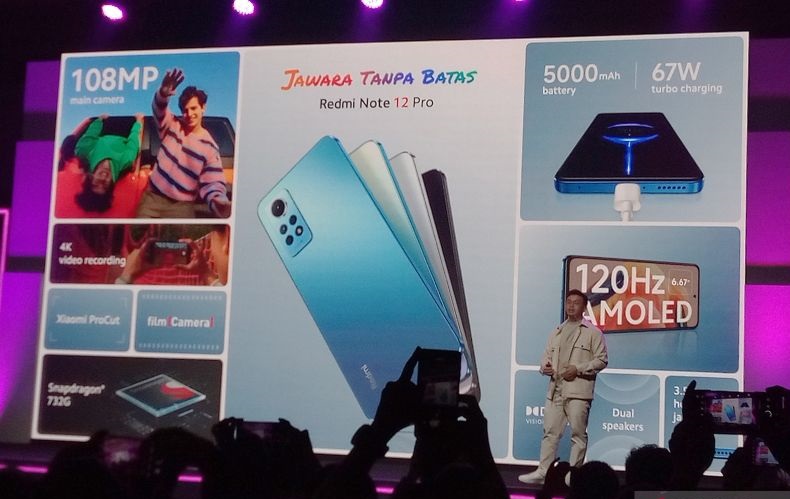 Segera ramaikan pasar ponsel, intip spesifikasi Redmi Note 12 Pro