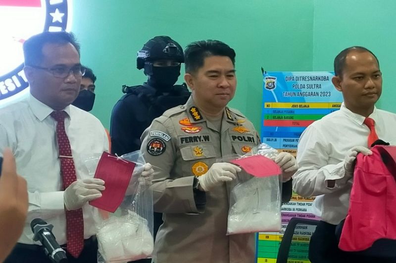 Pengedar satu kilogram narkotika asal Konawe terancam pidana mati